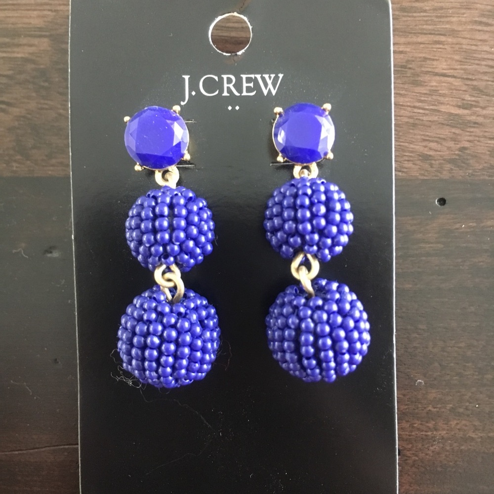 NWT J.Crew Beaded Earrings